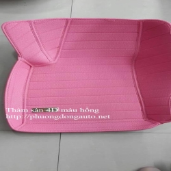 Phương đông Auto Thảm sàn 4D màu hồng